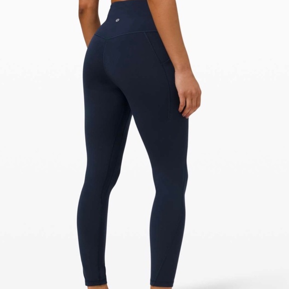 Lululemon Align High Rise Pant with Pockets 25" True Navy - Size 6 - Picture 8 of 11
